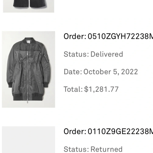 Sacai Jacket excellent condition - Picture 14 of 14